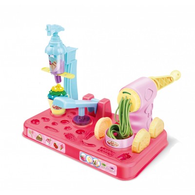 "Magic Clay" Series Newest Kitchen Play Set  fot Kids --2 in 1 Version