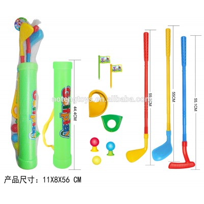 Outdoor Sports Toys Plastic Golf Club Set Mini Golf Toy