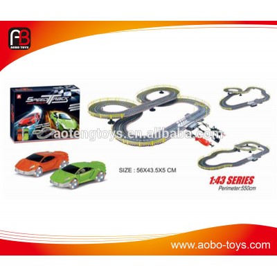 Hot sale car 1:43Series speed rack track car