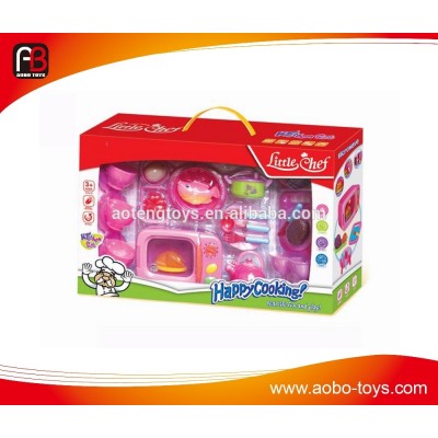 High quality colourful funny kids kitchen set toy