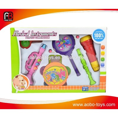 Colourful fun baby kids educational toys Musical Instrument Drum play series