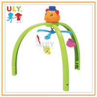 Multifunction 360 Rotation baby story gym baby folding mobile toy baby musical mobile toys baby mobile hanger with light 3 in 1