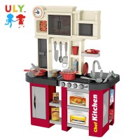 Juguetes al por mayor Multi-functional Kitchen Set Toys Pretend Play Set Simulation Luxury Kitchen Toys Kid Play Cooking Toys